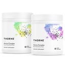 THORNE - Amino Complex Bundle - Promovează Lean Mass and Energy Production - Lemon & Berry Flavors