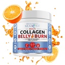 Multi Colagen pulbere cu tipurile I, II, III, V, X - supliment de management al greutății cu vitamina C și acid hialuronic 