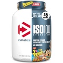 Dymatize x Pebbles Fruity ISO100 Whey Pulbere de proteine Izolat, 25g de proteine, 5,5g BCAAs, 120 Cal., Gluten Free, 1g Fat, 1g Zahăr, 2g Carb (45 Servings)