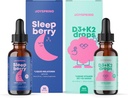 JoySpring Vitamina D3 K2 pentru copii poate sprijini sistemul imunitar sănătos Vitamina D pentru copii și Melatonina lichid pentru copii de asistență pentru somn