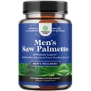 Naturas Craft Saw Palmetto pentru barbati cu Beta Sitosterol - Saw Palmetto Extract de prostata Suplimentul de sanatate pentru barbati de control vezica si suport prostata - Restaurarea suplimentului de par