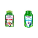 Vitafusion Max Putere Melatonin Gummy Suplimente, 100 Conte Ashwagandha Gummies, 60 Conte
