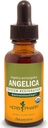 Herb Pharm Certified Organic Angelica extract lichid rădăcină pentru suport digestiv, 1 Fl Oz