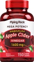 Piping Rock Apple Oţet Capsule de Oţet Caplete 