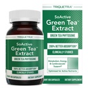 Extract de TeaTM verde activ - Fitozom de ceai verde studiat clinic - până la 200% o mai bună absorbţie şi biodisponibilitatea - Doza clinic validată - susţine managementul metabolismului şi greutăţii - 60 capsule