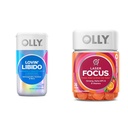 OLLY Lovin Libido Capsule pentru femei, Laser Focus Gummies cu Ginseng, 36 Conte