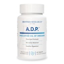 Bioticele de cercetare A.D.P. Ulei emulsionate de Oregano tablete pentru sănătate GI - Lansare susținută pentru absorbție ridicată conține Carvacrol, ulei Oregano sălbatic 50mg/S - Formula patentat - Non-GOx 60 comprimate