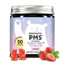 Supliment de suport PMS pentru femei. Menstrual Relief Gummies la ţintă Hormonal Breakouts, Blooting, Perioada Cramps, & Mood Swings. Vegan, cu vitamina B6 & Lemon Balm, 30 Gummies