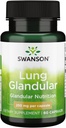 Swanson Raw Lung Glandular 250 Milligrame 60 Capsule