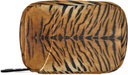 Animal Tiger Print Pill Box 7 zile Pill Case Travel Pill Organizator sac cu Zipper Portabil Weekly Case Compact Dimensiune pentru Deținătorul Suplimentului de Vitamină