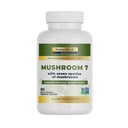Laborator Natural Mushroom 7 Organic Blend - Beneficii Sistemul imunitar, functia celulara si rezistenta - 90 capsule (45 Servings)