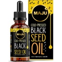Maju Superfoods Black Seed Oil - 3 Times TQ, Cold-Pressed, Mărime călătorie, 100% turcesc negru chimen ulei de semințe, lichid pur Blackseed, sticla de sticlă, 2 Oz