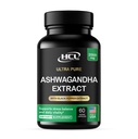 Capsule organice Ashwagandha 2000 MG Root Powder Extract cu Black Pepper & Lemon Balm 2 Luna de aprovizionare - Mod natural de a elimina stresul
