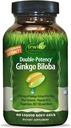 Irwin Naturals Dublu-Potență Ginkgo Biloba - 60 Softgels - Îmbunătățește memoria, Focus Mental & Energie