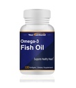 Ulei de pește Omega-3 1000mg, Heart Health, 120 softgels