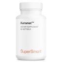 Supersmart - Keranat (Forma avansata cu Biotin) - Suplimentul parului pentru volum si crestere - Vitamine de pierdere a parului 