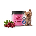 kine+kind Dog Powder - Supliment pentru câini și pisici pentru imunitate sănătoasă - Suport pentru vezica urinară - Formula naturală cu afine organice, afine și nucă de cocos - Made in USA - 4 oz (Mediu)