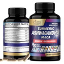 Cadane Cadane Ashwagandha Suplimente - Memorie, Sistem Imun si Suport pentru Rezistenta - 7in1 Concentrat cu Turmeric, Maca Root, Berberine & More - 90 Capsule Vegane pentru aprovizionare 3-Month