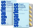 Sugarless Stop Sugar Cravings Supplement Bundle - Natural Craving Blocker cu Berberine, Crom, CoQ10 & L-Theanine - 30 Conte & 15 Conte Mărime de călătorie, Non-GMO & Gluten-Free