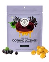 Naturals Abekeeper Soothing Honey Elderberry Tuse scade suport imun cu vitamina D, zinc şi propolis Soothing Lozenges, 14 t