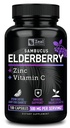 Zeal Naturals Max Putere capsule elderberry + zinc + vitamina C 
