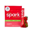 AdvoCare Spark Vitamină & Amino Acid Supliment - Focus & Energy Drink pulbere Mix cu vitamina A, B-6, C & E - Include, de asemenea, L-Carnitina & L-Tyrosine - Căpșuni, 14 Stick Packs
