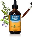 Herb Pharm Nervos System Tonic Liquid Herbal Formula pentru a consolida și calma sistemul nervos - 4 Ounce