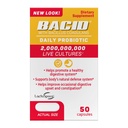 Bacid Probiotic zilnic cu Bacillus Coagulans, 50 Conte, Digestion Supliment pentru îmbunătățirea constipație ocazională