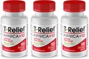 T-Relief Arnica +12 Active naturale uşurare pentru dureri de spate dureri articulare dureri musculare Dureri şi Stiffness, corp întreg rapid acţiune ajutor pentru femei şi bărbaţi - 100 comprimate (3 ambalaj)