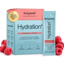 Feel Goods Hydration Hero, 1000mg Electrolytes Powder, Sugar Free, Magneziu, Organic Aloe Vera, L Theanine, Vitamina C & B12, Keto, Vegan, Electrolyte Packets, Blue Raspberry, 15 Count