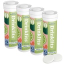 Drinklits Lemon-Lime Daily Electrolyte Hidratare Tablete (4) Tube Bundle 