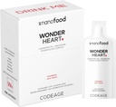 Codeage Wonder Heart Liquid CoQ10 Liposomal Ubichinone Supliment, Coenzime Q10 Vitamine de inima, non-GMO Flower Fosfatidilcoline Vegan Blend, Raspberry Flavored Softgel, Pachet de 30 pungi