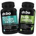 Colon Cleanser Detox & Supliment intestinal - 15 zile pastile Colon Cleanse cu Probiotic, Wormwood, Black Walnut, Psyllium, Aloe Complex - Bowel Miscarea Suplimente pentru Stomac Blooting Curaj Suport