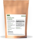 Organic Spirulina Powder, non-GMO, USDA Certified, A Superfood with High Proteine, Boost Energy, Enhance Imunity, Individual Package