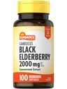 Sundance Sambucus Capsule negre de elderberry 
