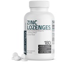 Bronson Zinc Lozenges Antioxidant & Immune Supplement Lemon Aroma, 180 Tablete masticabile