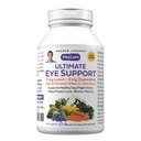 ANDREW LESSMAN Ultimate Eye Support 60 Softgels - 12mg Lutein, 6mg Zeaxantină, Bilberry, Key Nutrients pentru a sprijini sănătatea ochilor și să promoveze viziune sănătoasă. Fără aditivi. Uşor de înghiţit softgels
