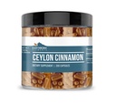 Elemente earthborn Ceylon Scorțișoară 200 capsule, pure și nediluate, fără aditivi
