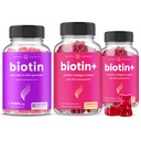 NutraChamps complet Biotin Bundle pentru păr, piele & unghii. Biotină şi Biotin+