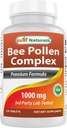 Cele mai bune naturale Bee Polen Complex 1000 mg 120 comprimate