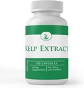 Extract de Kelp din INGREDIENTE ORIGINALE pure, (100 capsule), pure, fără aditivi sau fillere, verificate de laborator