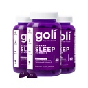 Goli Dreamy Sleep Gummy - 180 Conte - Melatonina, vitamina D, magneziu, și extract de Lemon Balm - Gelatină-Free, Gluten-Free, Vegan & Non-GMO
