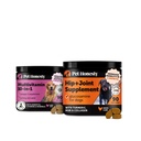 10 din 1 Multivitamine + Hip & Joint Health Soft Chew Supplement Bundle - Vitamine de câine - Glucosamină Chondroitin, Omegas, Turmeric și MSM pentru sănătatea generală câine, Supliment comun pentru câini.