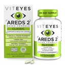 Viteyes AREDS 2 Vitamine oftalmice, suport macular clasic, Capsule libere Allergen, cu vitamina naturala E, vitamina C, zinc, cupru, lutein & Zeaxantină, medic ochi de încredere, fabricate în Statele Unite ale Americii, 60 Ct