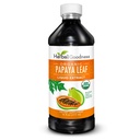Bunătatea plantelor Papaya Extract de ulei de sprijin plachetar - 15X Blood Trombocite Boost, Bone Marrow & Spleen Support, Immune & Gut Health, Digestive Enzyme - organic Kosher 16 oz Extract lichid