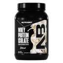 NutraBio 100% Whey Proteine Izolate Pulbere de proteine, 25g Proteina cu profil complet de aminoacizi, non-GMO, Soy & Gluten Free, carbohidrat scăzut, Calorie Whey Praf de proteine, Raw Unflavored, 2 Lbs
