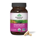 Capsulele INDIA ORGANIC Shatavari - Suplimentul plantei, susţine echilibrul hormonal, suportul sistemului imunitar, Vegan, gluten-free, USDA Organic, susţine sănătatea reproducerii - 180 capsule