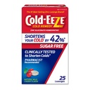 Lozeze de zinc cu cireșe naturale, Homeopate Rece Remedy, scurtează frigul comun, Sore Throat, Tuse, Congestion & Post Nasal Drip, 25 Ct