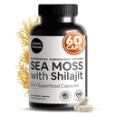 Atlantic Naturals Sea Moss și Shilajit Capsules 
