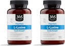 Întreaga piaţă de alimente, L-Lysine Dublu Putere, 100 ct (Pachet de 2)